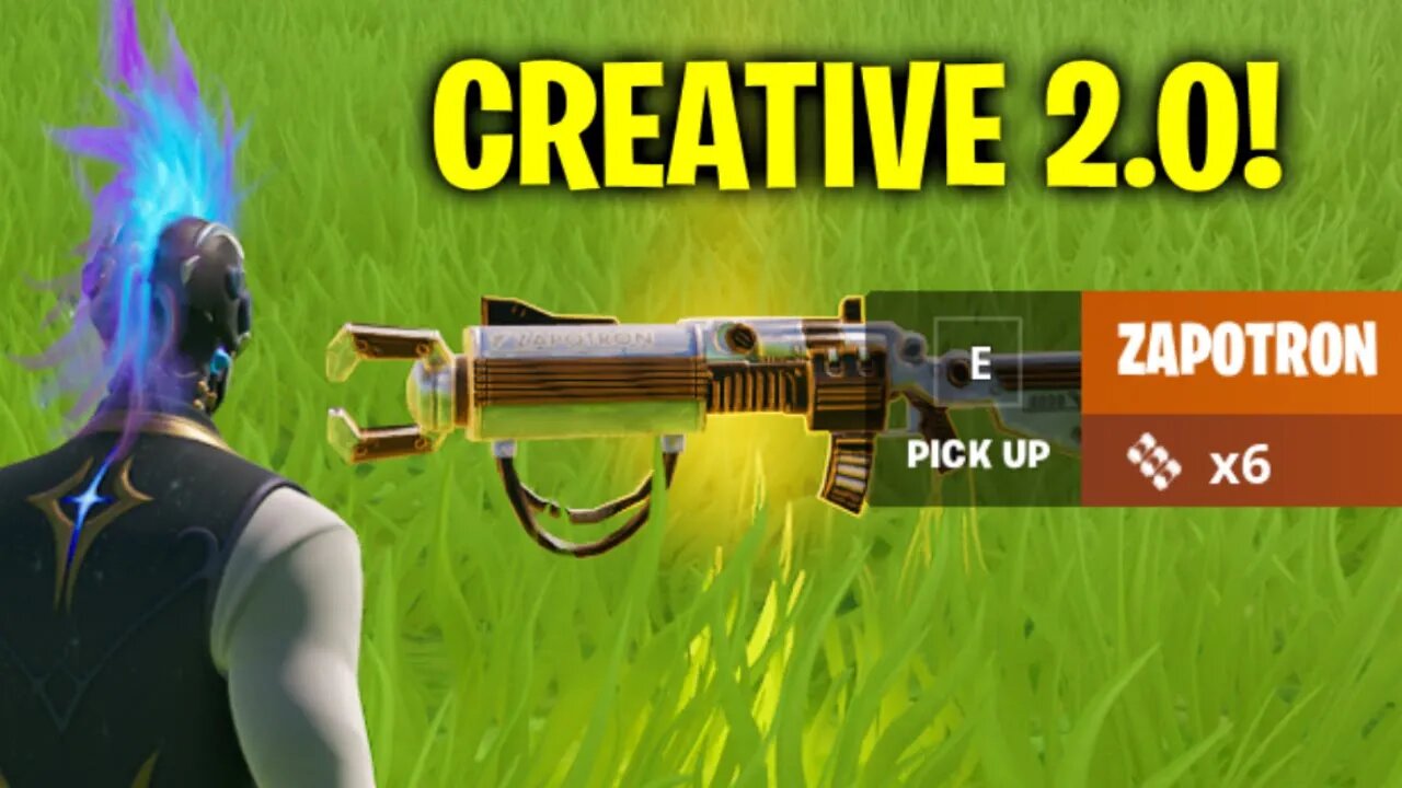 I Got The Zapatron In Creative 2.0! (Fortnite)