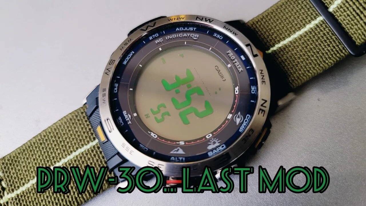 So I lied.. another PRW-30 mod.. last one.