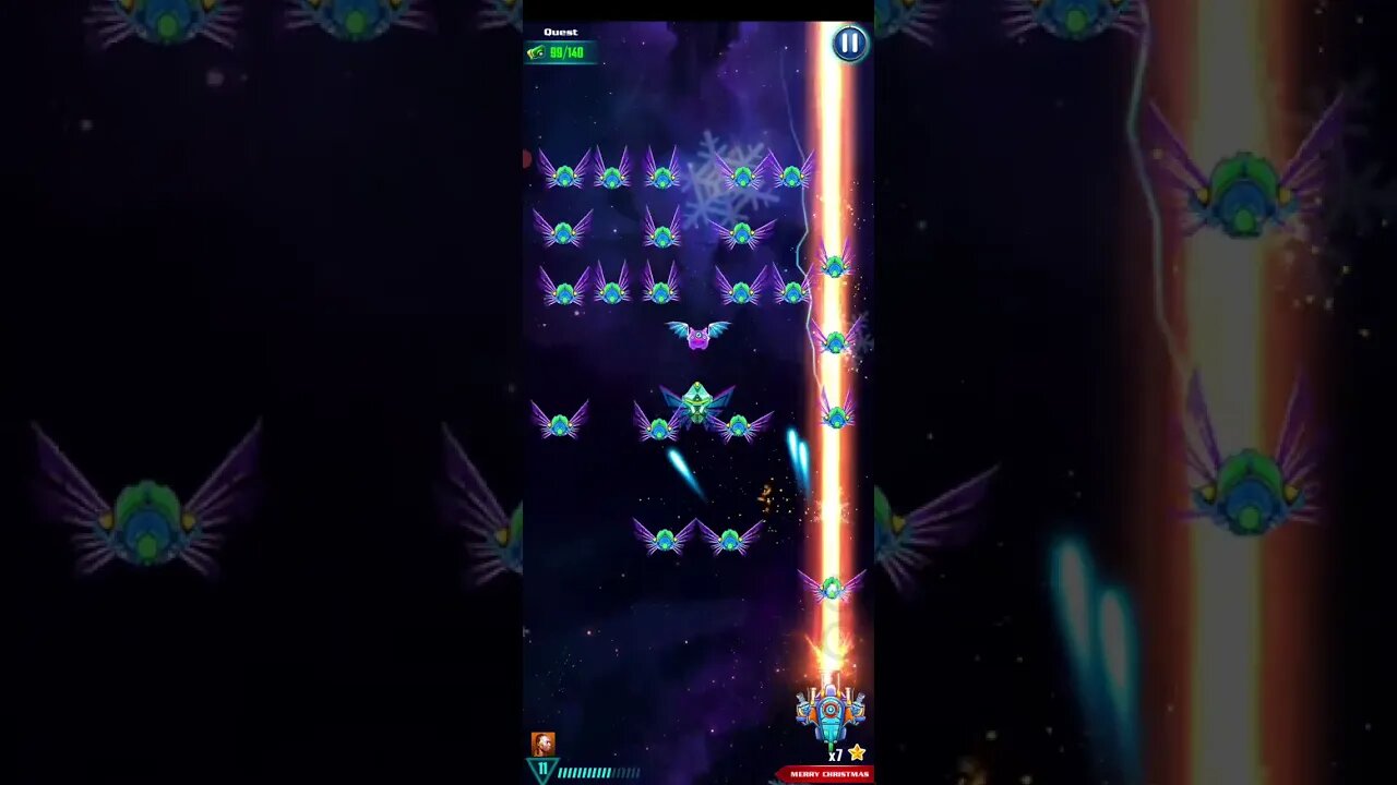 Galaxy Attack Alien Shooter - Merry Christmas - Happy New Year 2023 Event - Level 13 of 20