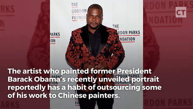 Obama Portrait Aritist Known for Outsourcing Work