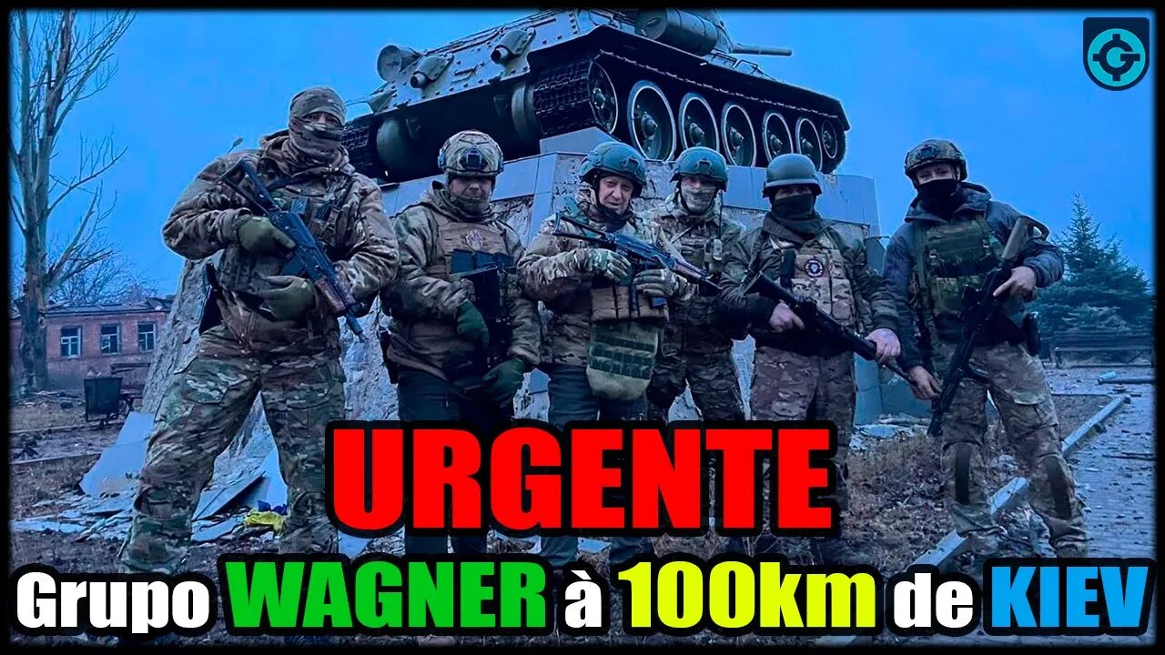 ⚠️URGENTE | Grupo Wagner à 100 km de K1EV | O pulo do Gato | E agora 0T4N? | 🔴Live Geoforça