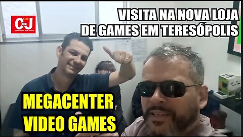 Visita na Nova Loja de Games em Terê: MegaCenter VideoGames