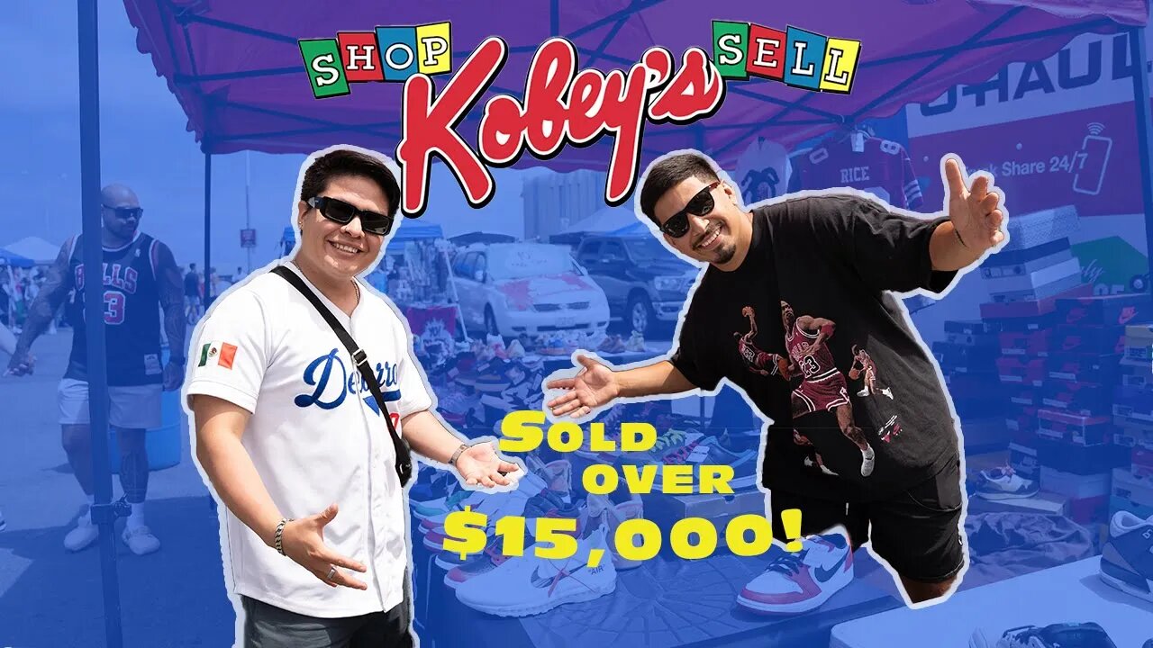 SOLD OVER $15,000 AT KOBEY'S !!! (FEAT SNEAK CITY AND MORE)