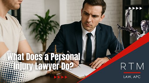 What Does a Personal Injury Lawyer Do?