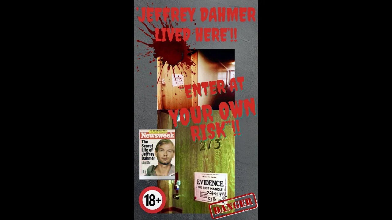 🔎 ‘JEFFREY DAHMER’S FLAT’ ~ TRIGGER WARNING! ~ INCLUDES GRAPHIC CRIME SCENE PHOTOS! #shorts 🔎