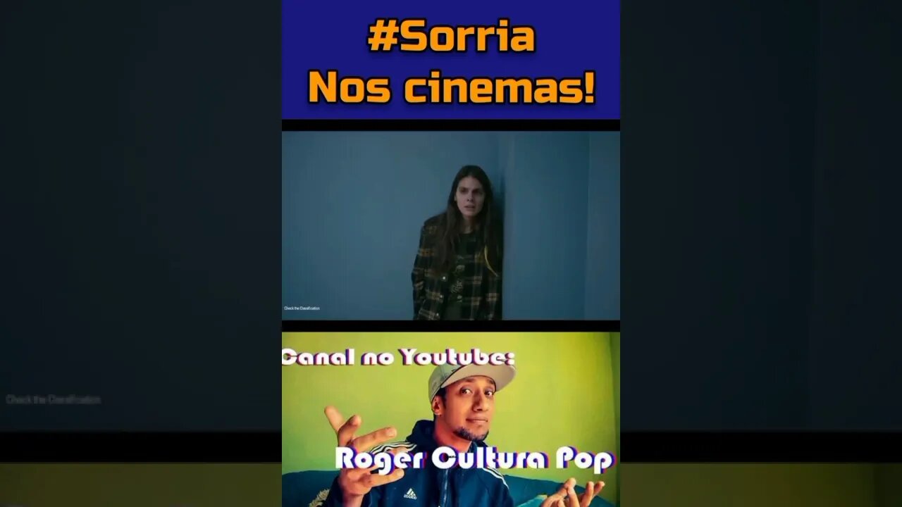 Sorria. Filme de terror e suspense chegando #shorts #filmes