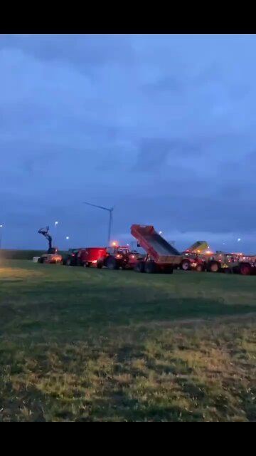 Dutch farmer make a stand