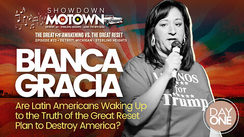 Bianca Gracias | Bianca Gracias Speaks At ReAwaken America Tour Detroit, Michigan! Join Navarro, Flynn, Eric Trump & Team America At Oct 18-19 Selma, NC ReAwaken! Request Tix Via Text 918-851-0102