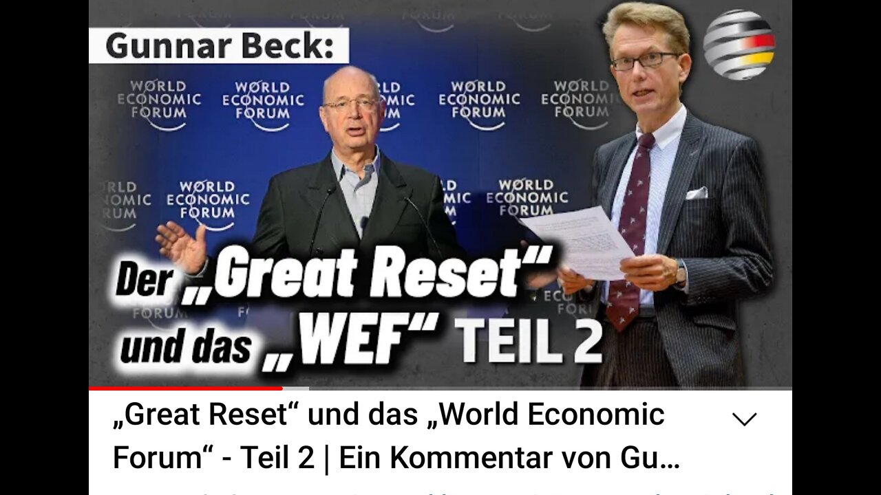„Great Reset“ und das „World Economic Forum