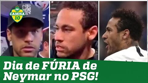 SOCOU torcedor, DETONOU jovens... Neymar tem dia de FÚRIA no PSG!