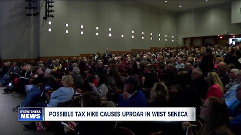 Possible tax hike causes uproar in West Seneca