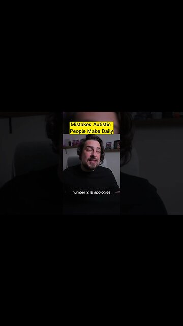 Mistakes Autistic People Make Daily @TheAspieWorld #autism #shorts #actuallyautistic