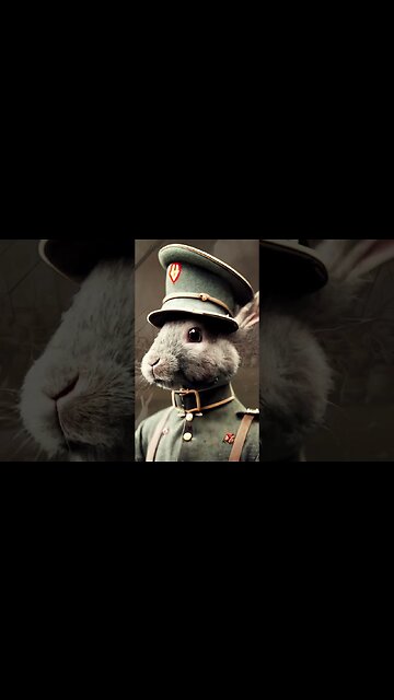 Army of Bunnies Made Napoleon Retreat 🐇 #shorts