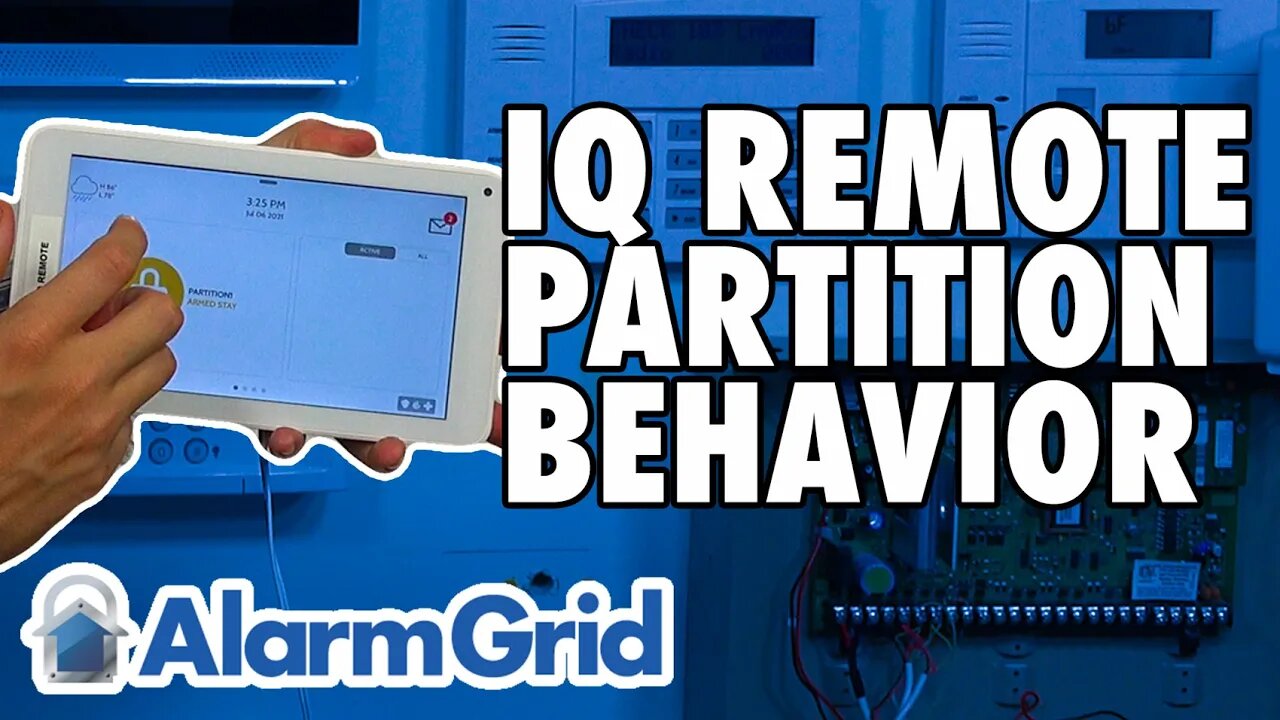 Qolsys IQ Remote: Behavior On a Partitioned System