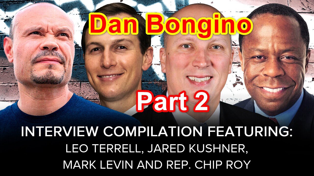 The Dan Bongino Show part 2: SUNDAY SPECIAL with Leo Terrell, Mark Levin and Jared Kushner