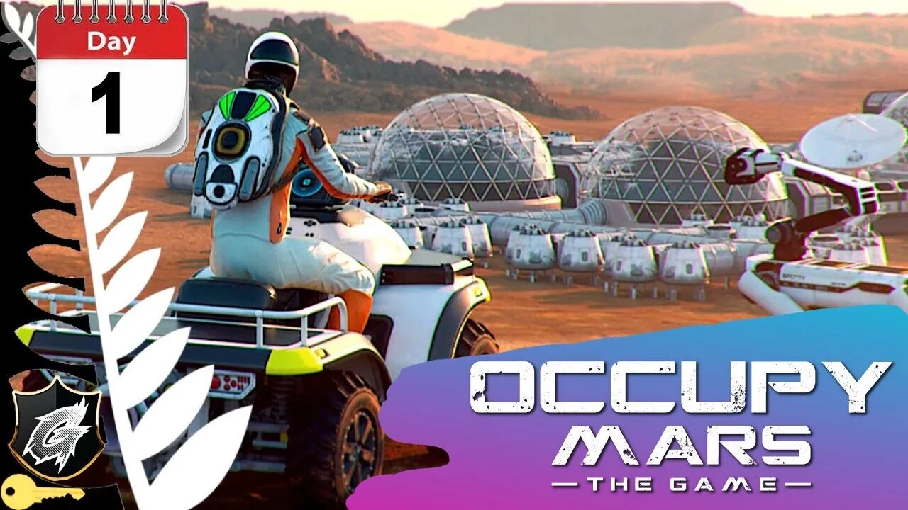 Occupy Mars ⭐ The Game UPDATE🌞Day 1✅ How to get started #LiveStream