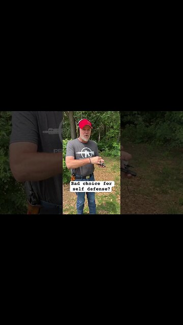 Revolvers like this can suck for self defense.