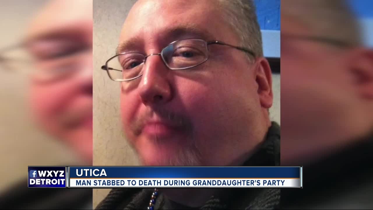 Grandpa fatally stabbed after asking man to stop doing drugs in front of kids at Utica park