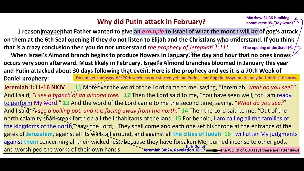 Why did Putin attack in February