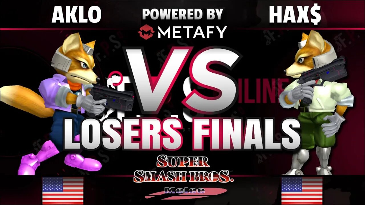 FPS4 Online - OS | Aklo (Fox) vs. EMG | Hax$ (Fox) - Smash Melee Losers Final