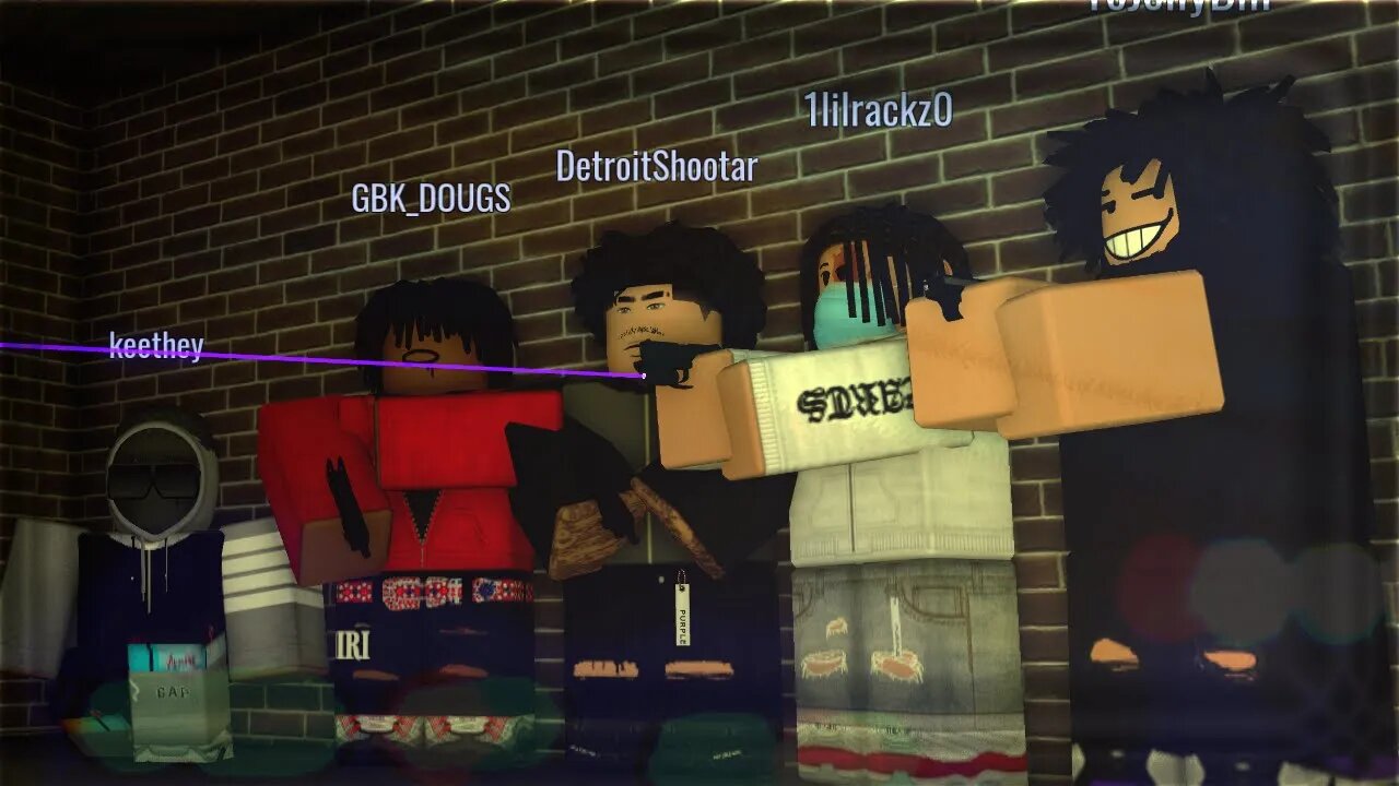 MY GANG HAD A WAR WITH THE POLICE IN THIS ROBLOX HOOD GAME