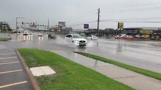 43rd and Sheridan flooding