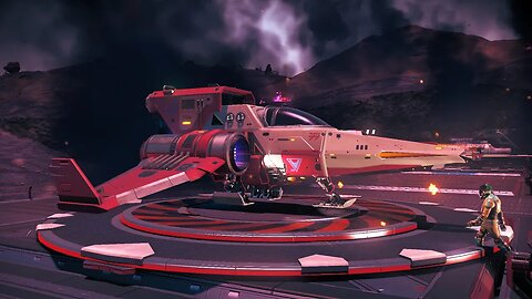 No Man's Sky - Orano's Folly LW8 - Fighter Ship Location