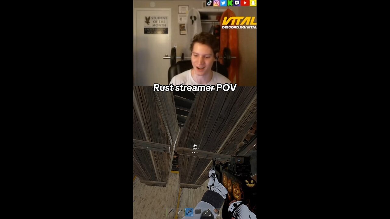 Rust streamer POV