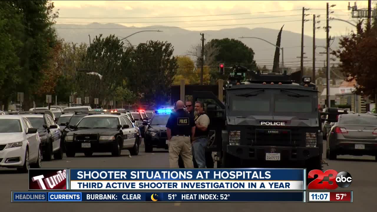 Third active shooter investigation in a year