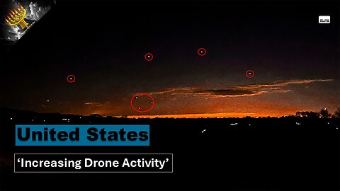 'Increasing Drone Activity In The US' (subtitles)