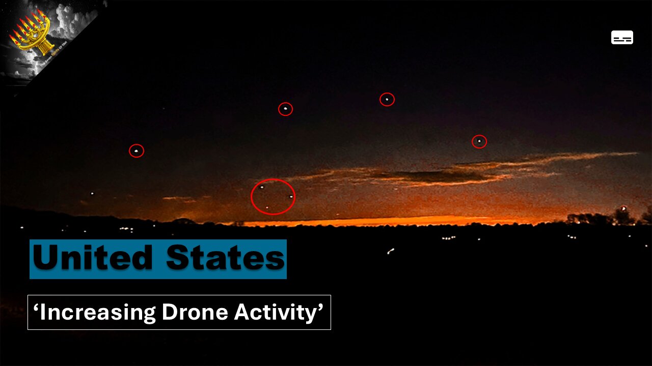 'Increasing Drone Activity In The US' (subtitles)