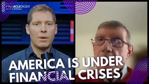 AMERICA IS UNDER FINANCIAL CRISES