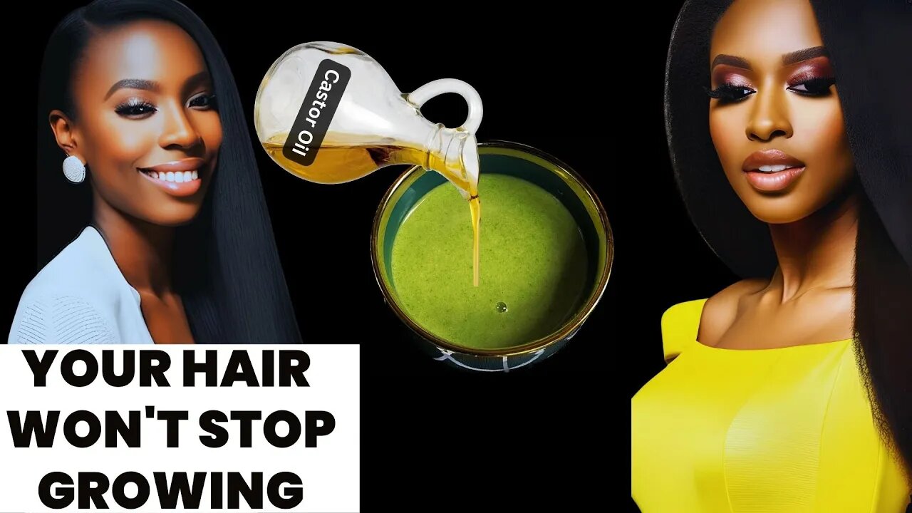 Just Add Castor Oil & Your Hair Will Be Soft, Frizz free, Smooth, Long, Thick & Shiny!DIY Keratin.