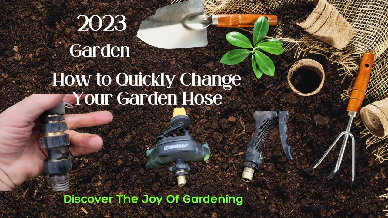 How to Quickly Change a Garden hose