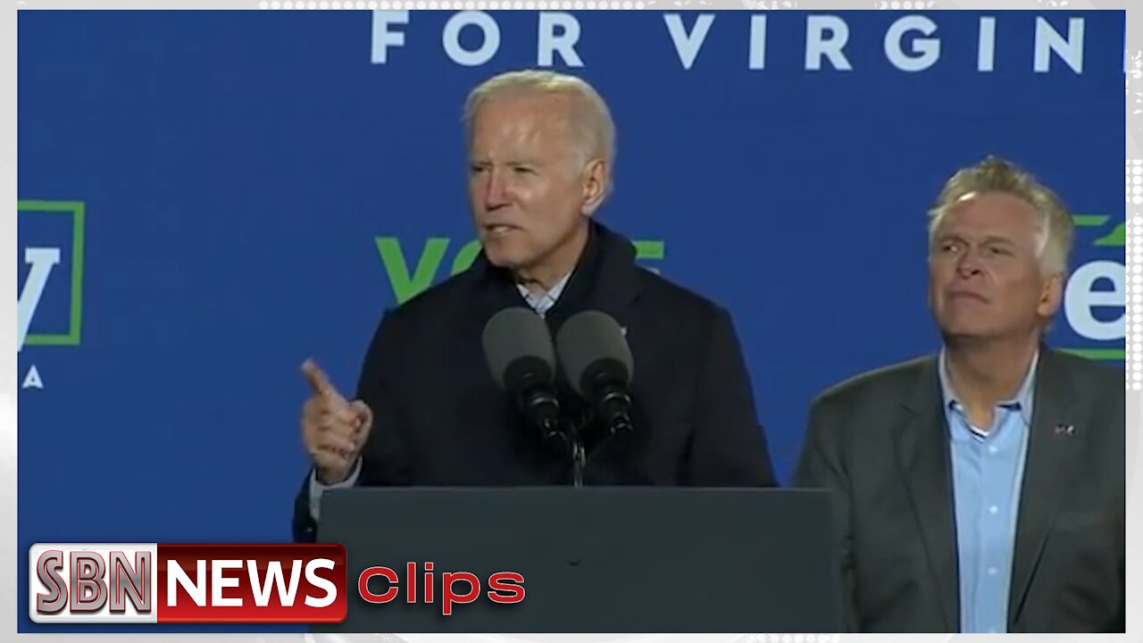 Biden Invokes Trump in Bid to Boost McAuliffe Ahead of Election Day - 4806