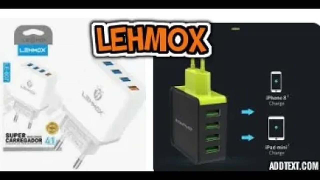 Carregador 4 saídas USB Lehmox será que presta? é bom? LEHMOX