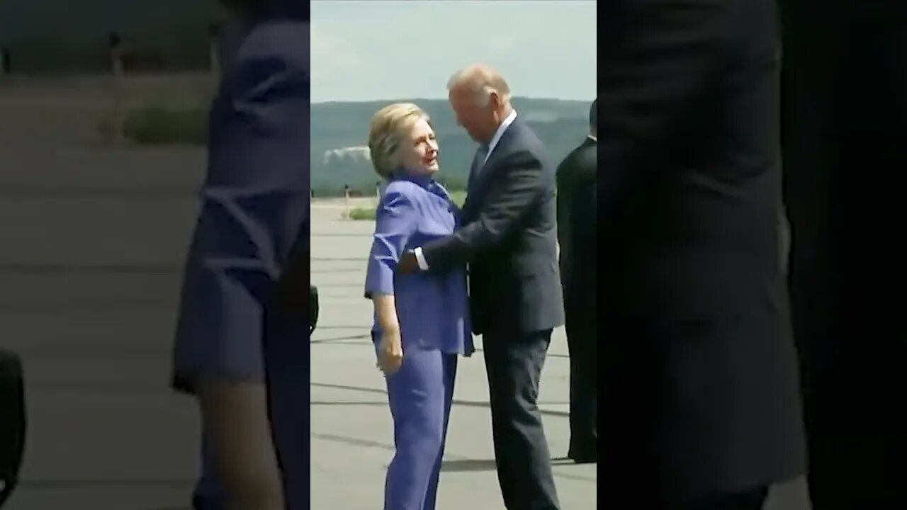 Hold me baby? #joebiden #hillaryclinton #shorts