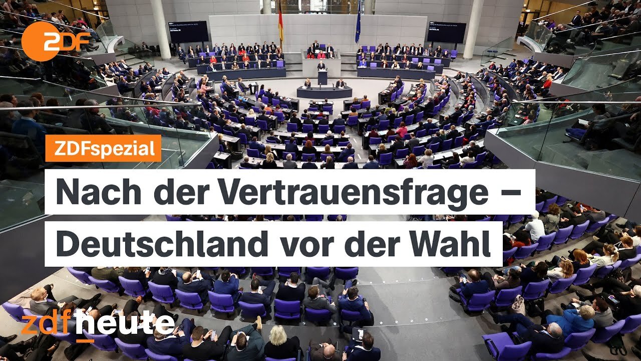 Nach der Vertrauensfrage - Deutschland vor der Wahl | ZDFspezial