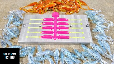 Making PANFISH Soft Plastic Lures: Popular Crappie Baits