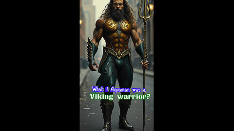 Aquaman as a Viking Warrior