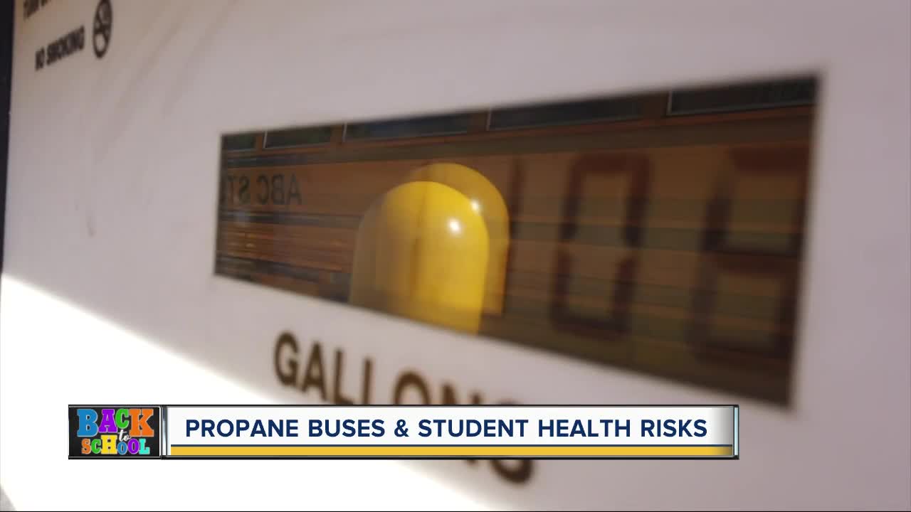 Propane buses and student health risks