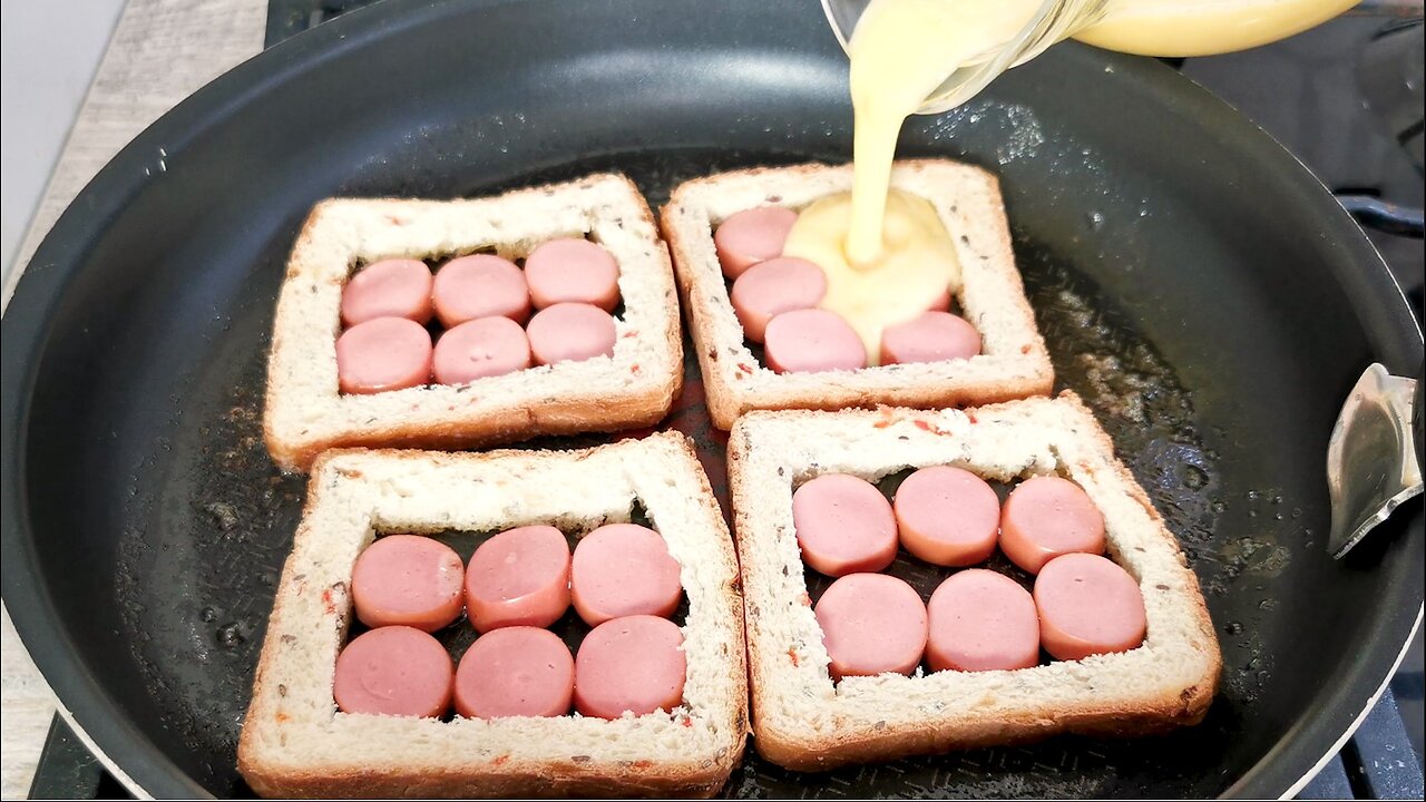 My family's favorite breakfast. 😋 Fast, easy and very tasty!