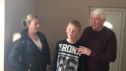 James was almost blind, listen to his story.