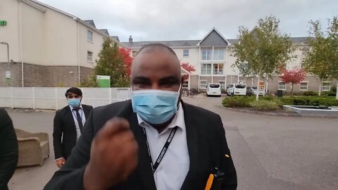 Assaulted 3 times at the holiday inn Bristol Airport