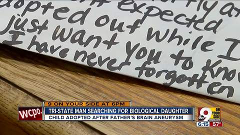 Indiana man turns to social media in search for biological daughter