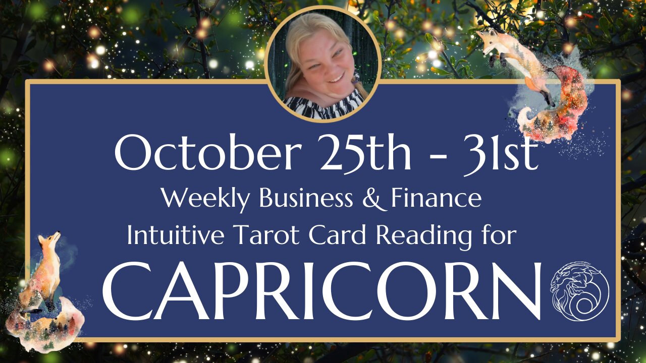 ♑ CAPRICORN 🐐 |OCTOBER 25th - 31st | WHAT BOUNDARIES DO YOU NEED? | Weekly BUSINESS Tarot Reading