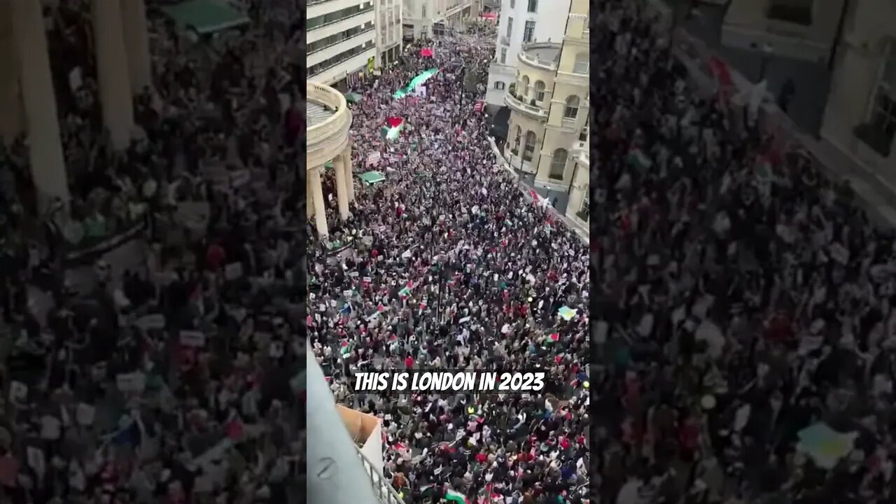 This is London in 2023…what would Winston Churchill say?
