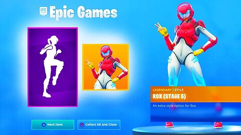 What Happens When You FULLY UPGRADE The "ROX" Skin In Fortnite!...