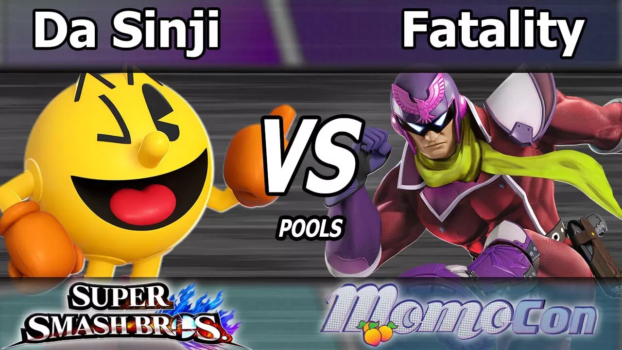 Da Sinji (Pac-Man) vs. YP|Fatality (C. Falcon) - Wii U Pools - Momocon 2017