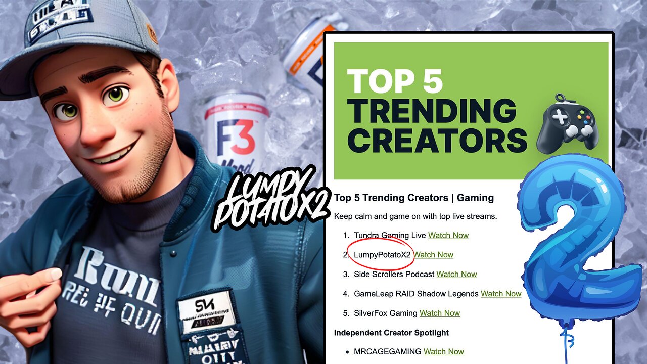 #2 Trending Creator !! - #RumbleGaming